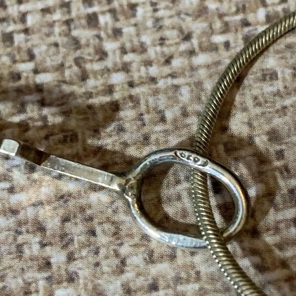 Sterling Silver LOVE Necklace - Picture 3 of 3